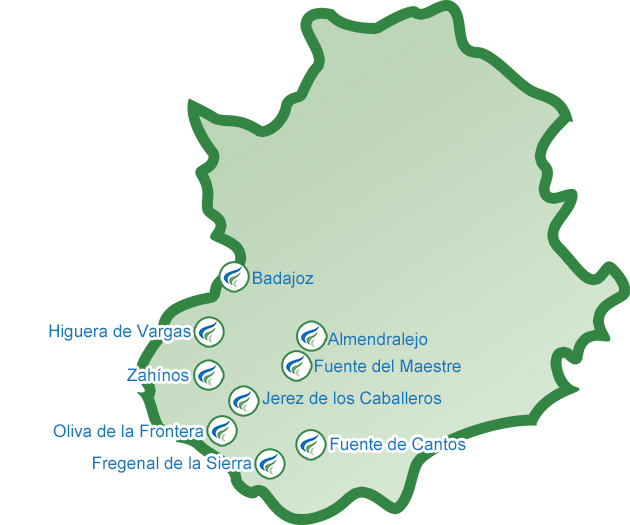 Mapa de Localizaciones